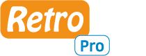 Retrocut Pro Logo Weiss